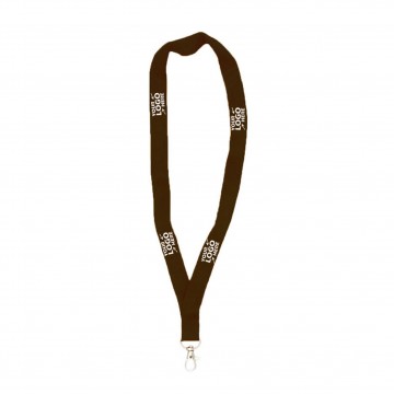Polyester Lanyard Badge Holder with Metal Swivel Hook